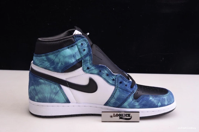 High 1 Tie-Dye Air CD0461-100 Jordan OG 0812